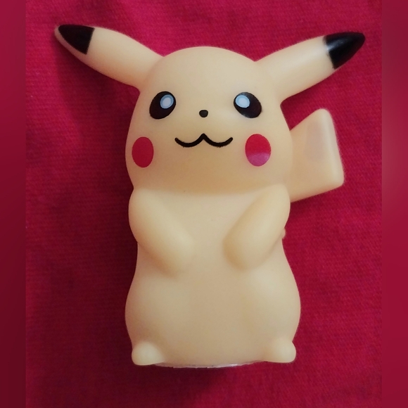 Complete Set of 6 Pokemon Hard Rubber Toy Figures Cake Toppers Stocking Stuffers - Picture 6 of 11